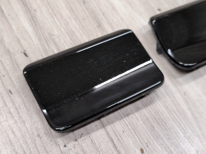 2015-2018 Audi Q3 8U Rear Left Right Bumper Tow Hook Insert Covers SET 8U0807442A OEM