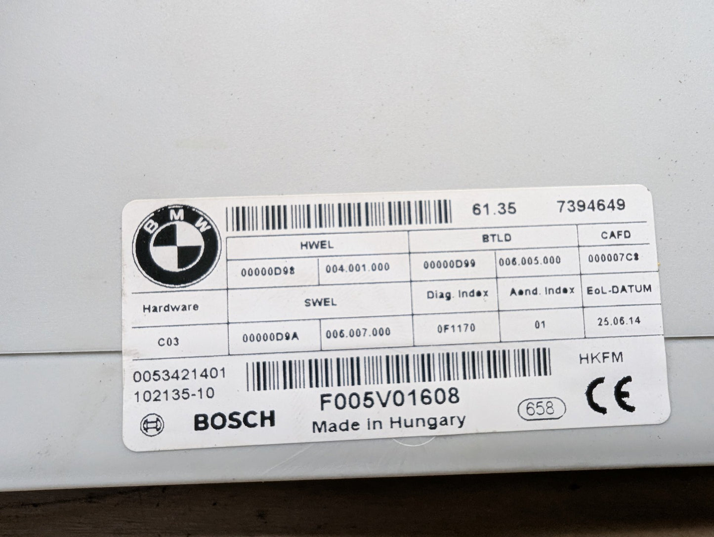 OEM BMW F10 F07 F01 F02 F25 F26 Trunk Lid Tailgate Lift Control Unit Module