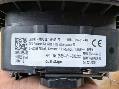 2019-2026 BMW 330i G20 Steering Wheel Airbag Air Bag 7945854 OEM