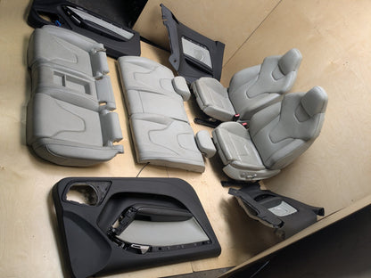 09-17 OEM Audi A5 S5 RS5 B8 8T COUPE Interior Front Rear Seats Door Panels CREAM