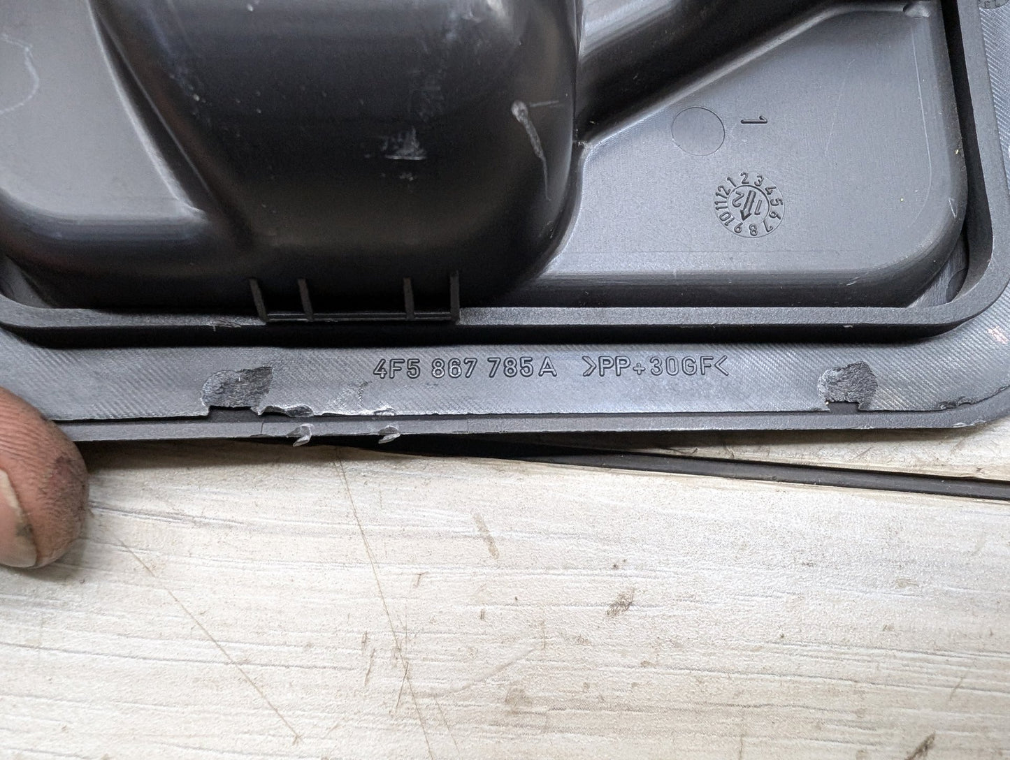 2008 - 2017 Audi S5 8T Liftgate Trunk Lid Release Handle Switch 4F5867969B