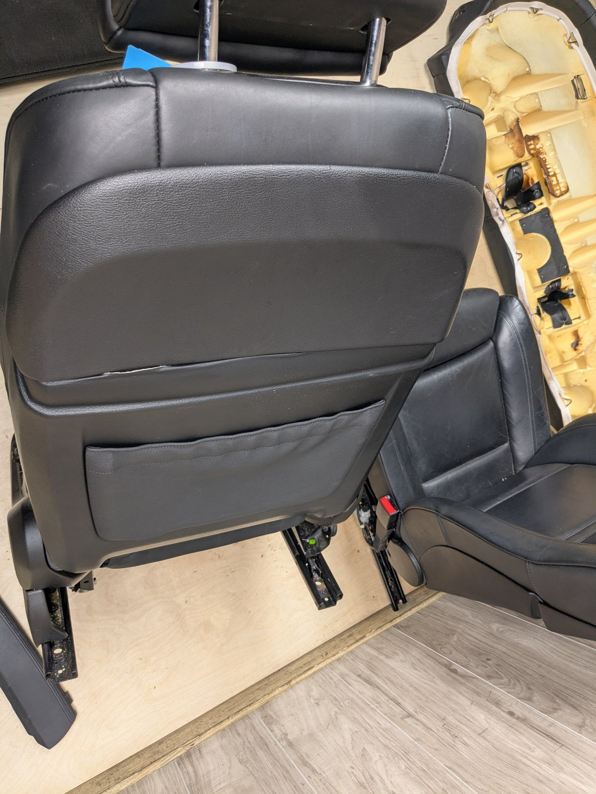 07-13 OEM BMW E70 X5 Complete Seats Door Panels Dashboard Black NAPPA LEATHER