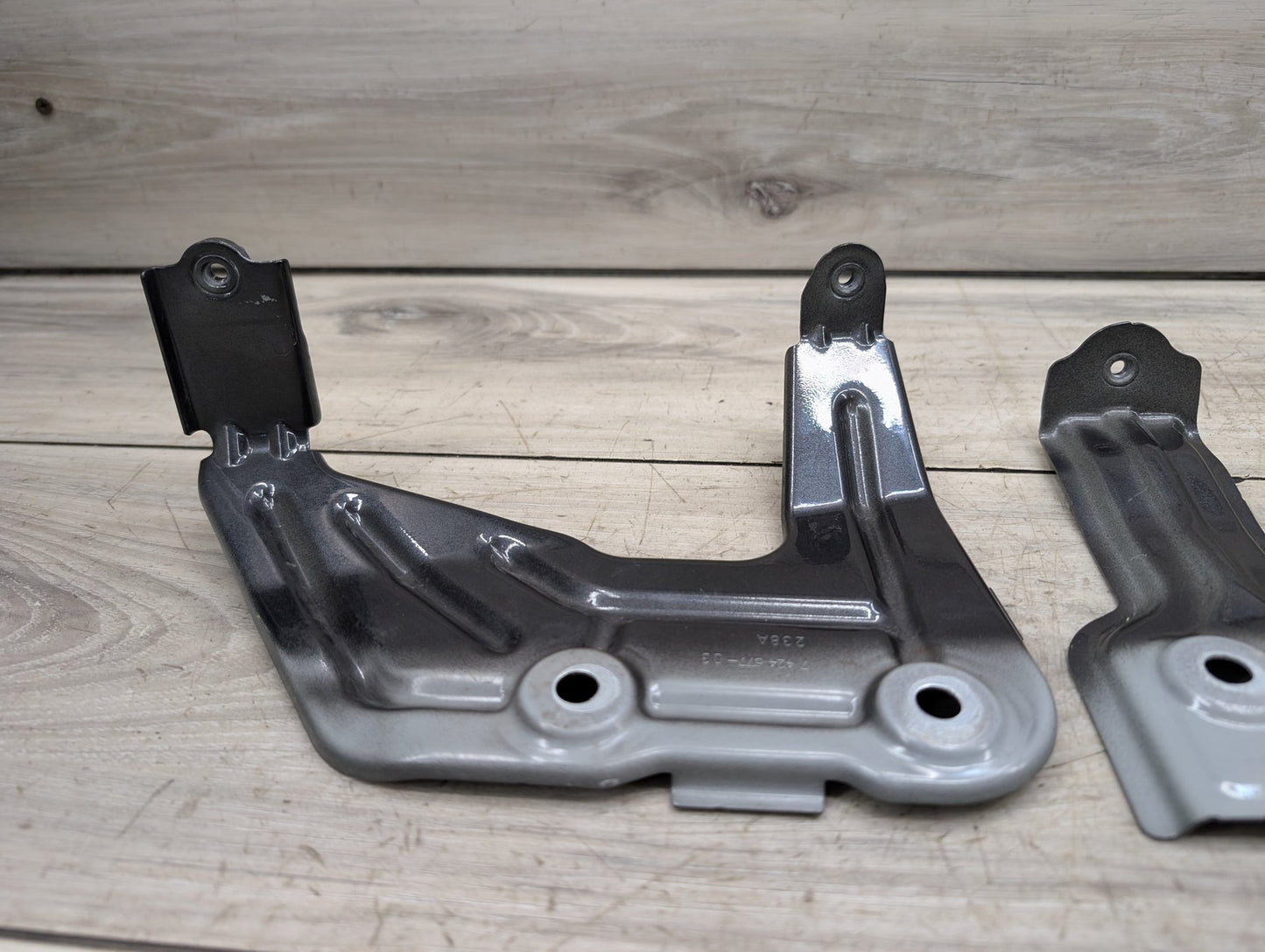 2018 - 2024 BMW X3 G01 Front Left Driver Fender Brackets SET 7424677 B58B30O1
