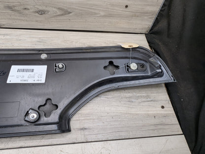 16-19 OEM BMW G12 740 750 Trunk Lid License Plate Lower Finish Panel