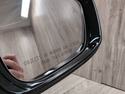 OEM BMW G30 530 540 M550 Right Passenger Side Mirror Blind Spot SHADOW GLOSS