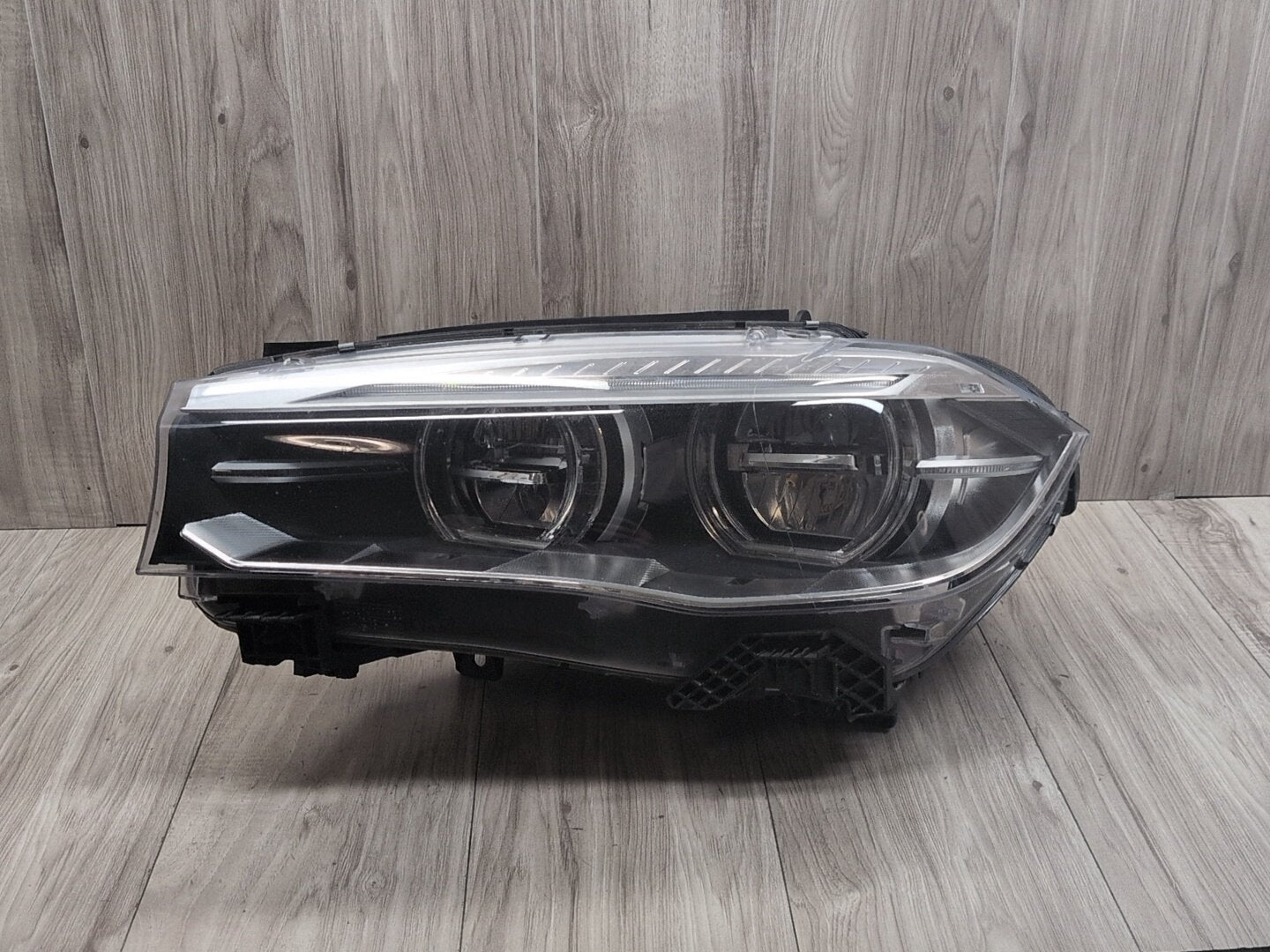 16-19 OEM BMW F15 F16 F85 X5 X6 X5M Left Driver Adaptive LED Headlight w Modules