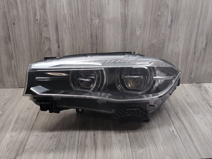 16-19 OEM BMW F15 F16 F85 X5 X6 X5M Left Driver Adaptive LED Headlight w Modules