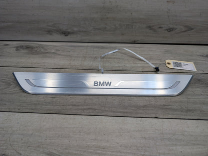 2016-2022 BMW 750Li G12 Front Left Driver Scuff Plate Door Sill 7370314