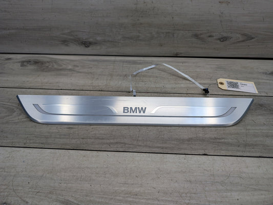 2016-2022 BMW 750Li G12 Front Left Driver Scuff Plate Door Sill 7370314