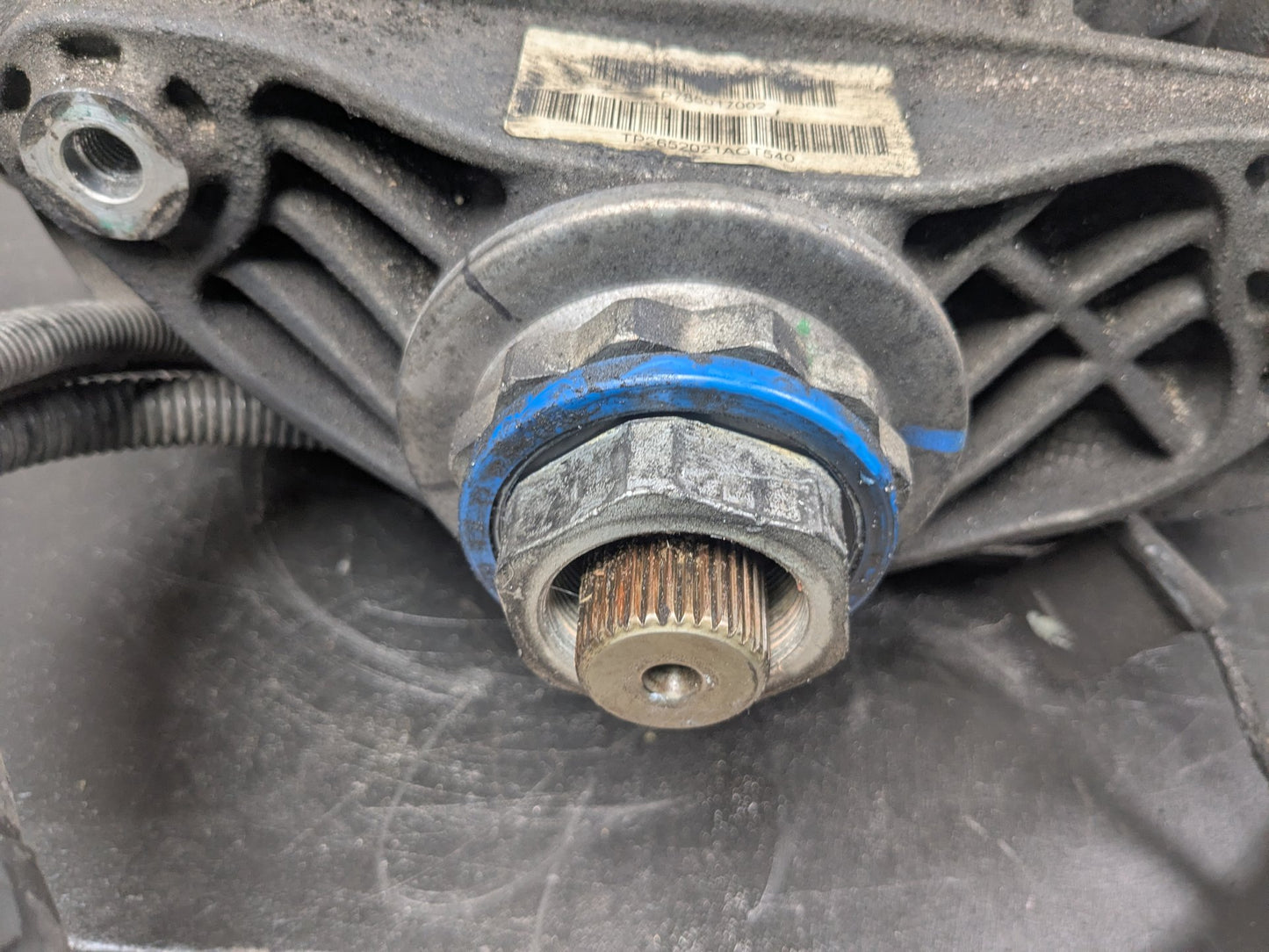 15-18 OEM BMW F85 X5M F86 X6M REAR Axle Diff Differential Carrier Ratio 3.15 k