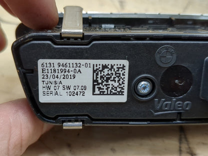 2019-2026 BMW X5 G05 Headlamp Switch 9461132 OEM