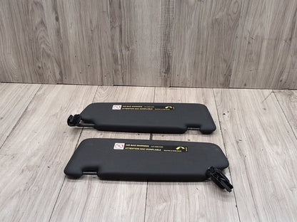 2010-2016 Audi S4 B8 Front Left Right Sun Visor SET 8K0857552L OEM