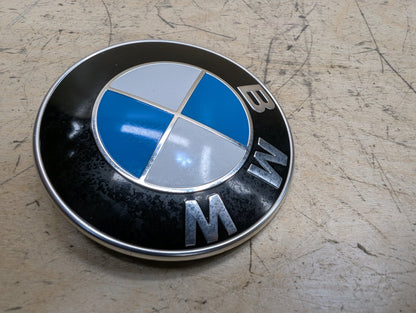 OEM BMW E82 E92 F02 F10 F22 F30 F44 F82 Rear Trunk Lid Round Emblem Logo 82MM
