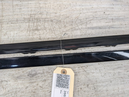 2014 - 2018 BMW X5 F15 Front Left Right Side Windshield Drip Trim Molding SET 7387917 N63B44O1