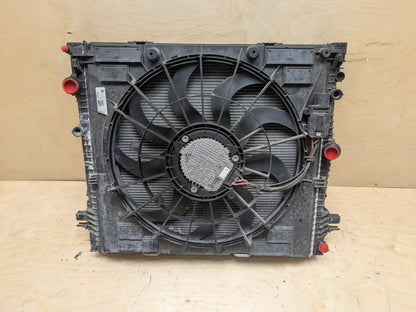 2018-2024 BMW X3 G01 Radiator Cooling Condenser Fan Shroud Assembly 600W SET