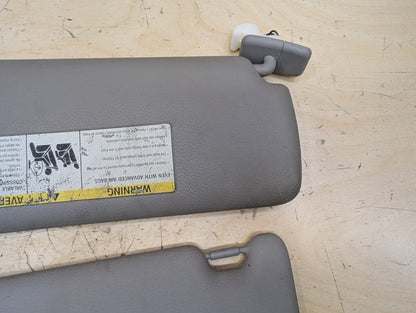 2012-2018 BMW 320i F30 Front Left Right Sun Visor SET 7322291 OEM