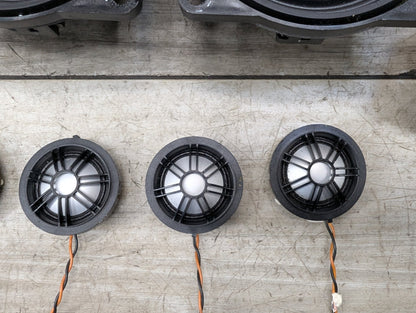 10-17 OEM BMW F01 F02 F03 F07 GT Audio HIFI HI-Fi Sound Speakers SET