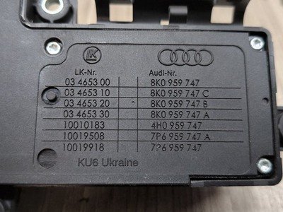 2008-2017 Audi S5 8T Front Left or Right Seat Control Module 8k0959747 OEM