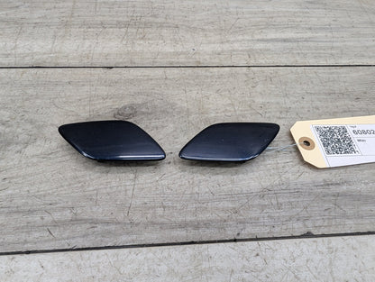 2007-2013 BMW 328i E93 Front Left Right Bumper Headlight Washer Nozzle Insert Covers SET 7186183