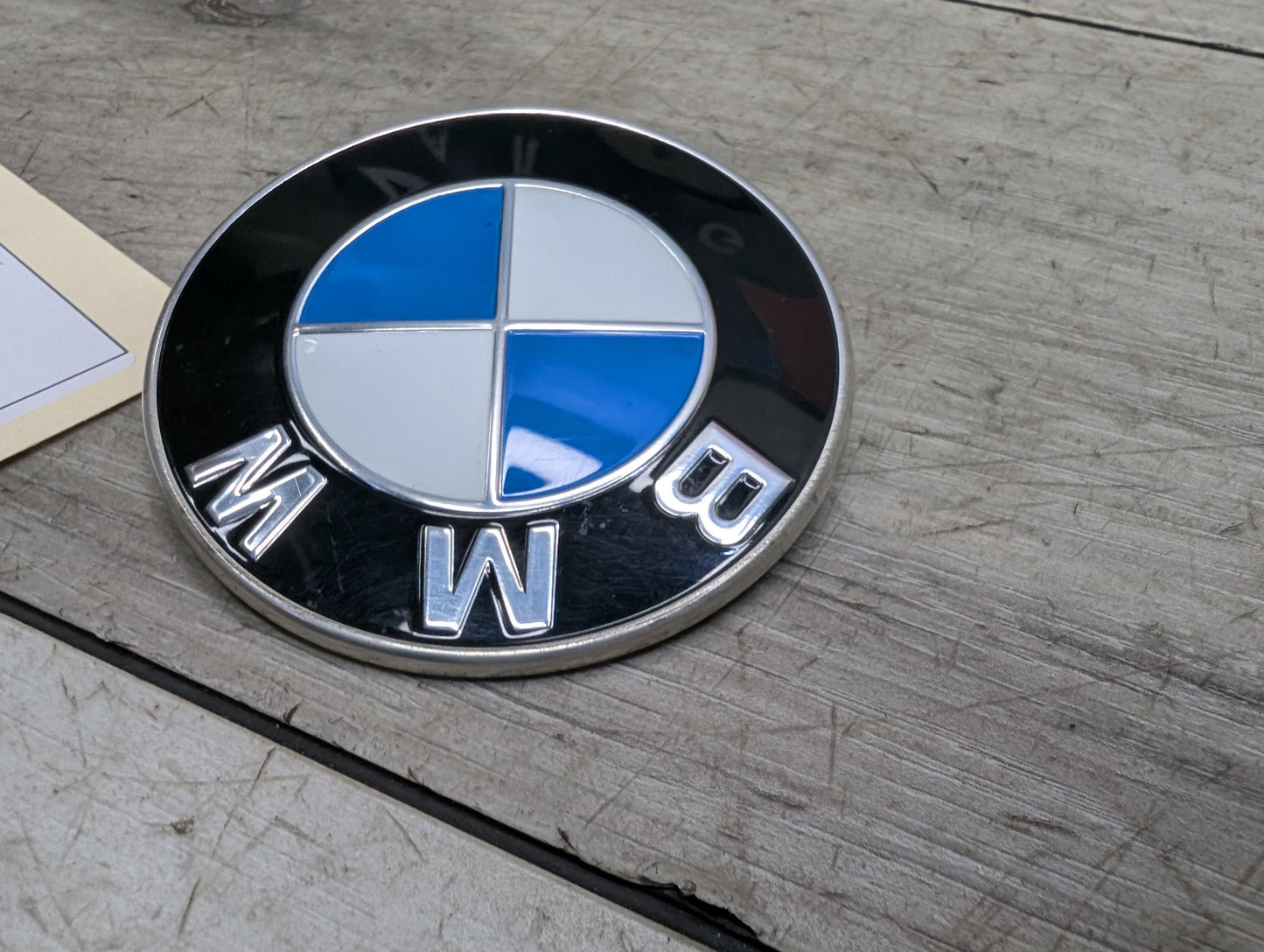Genuine OEM BMW F39 F90 G20 G30 G80 M3 Bumper Hood Trunk Rear Round Emblem 74mm