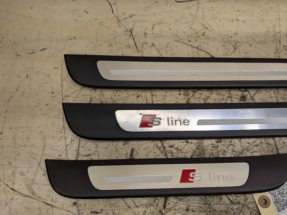 2012-2018 Audi A6 C7 Scuff Plate Door Sill SET 4G0853373B OEM