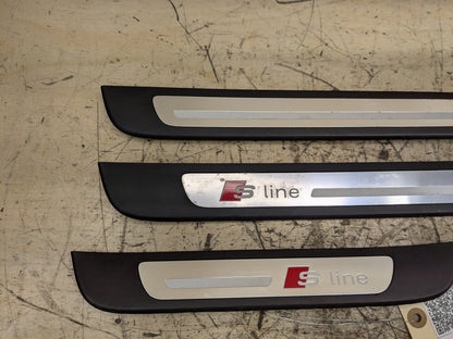 2012-2018 Audi A6 C7 Scuff Plate Door Sill SET 4G0853373B OEM