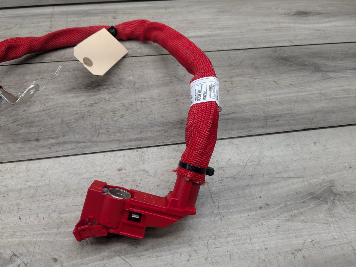 18-21 OEM BMW G01 G02 F98 X3 X4 Battery Plus Pole Terminal Positive Red Cable