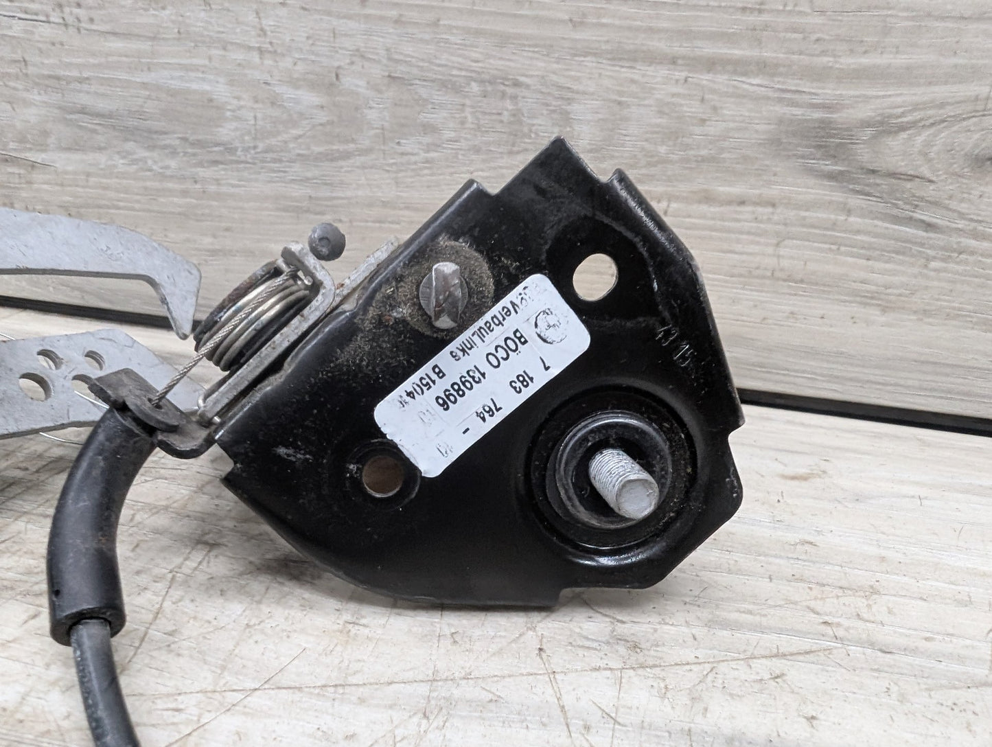 OEM BMW F01 F02 F10 F06 F12 F13 Hood Release Latch Cable W/ Hooks