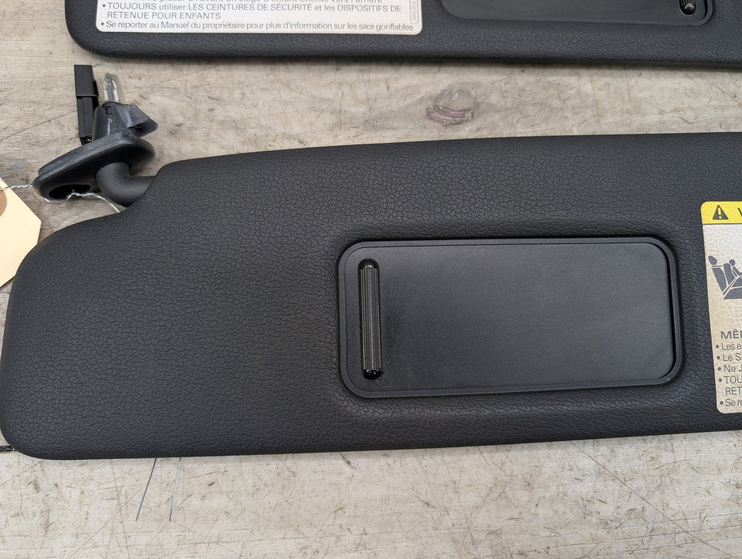 2008 - 2017 Audi S5 8T Front Left Right Sun Visor SET 8H0857551Q