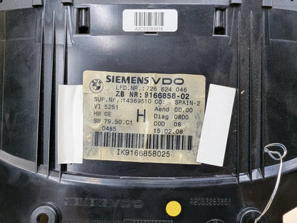 07-13 OEM BMW E90 E92 E93 328 335 Speedometer Instrument Cluster Siemens VDO