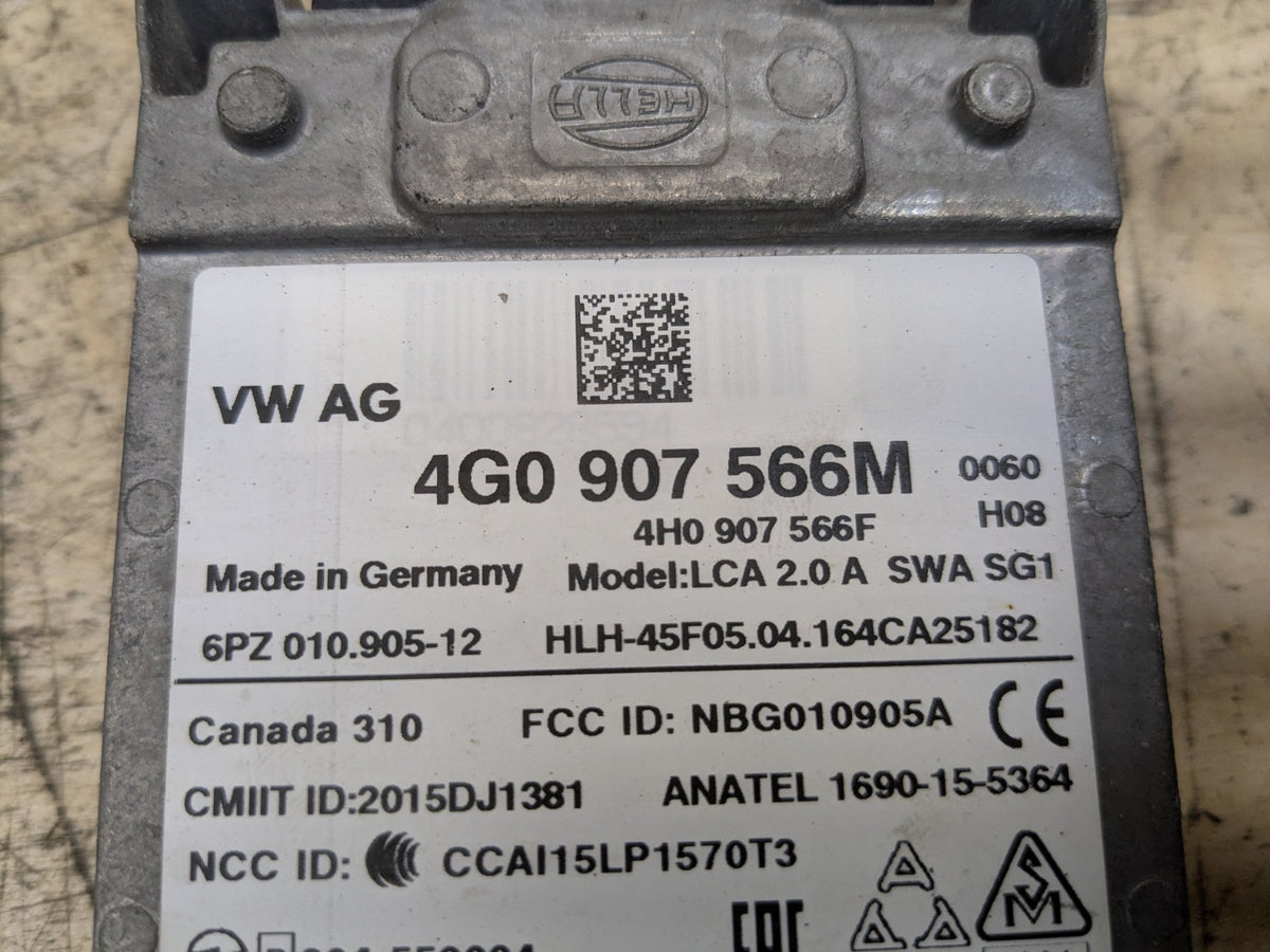 2012-2018 Audi A6 C7 Blind Spot Lane Sensor Radar Module 4G0907566M OEM