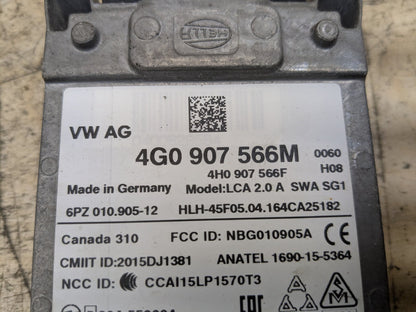 2012-2018 Audi A6 C7 Blind Spot Lane Sensor Radar Module 4G0907566M OEM