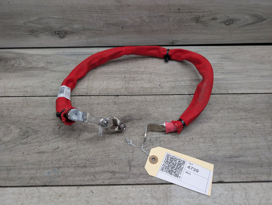 18-21 OEM BMW G01 G02 F98 X3 X4 Battery Plus Pole Terminal Positive Red Cable