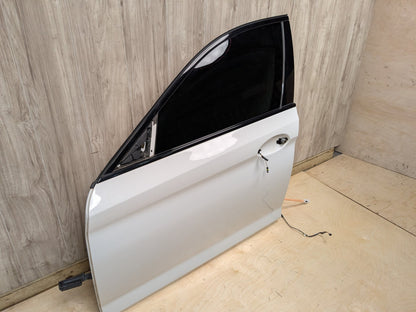 17-23 OEM BMW F90 G30 530 540 M550 M5 Front Left Driver Door Shell Panel White 300