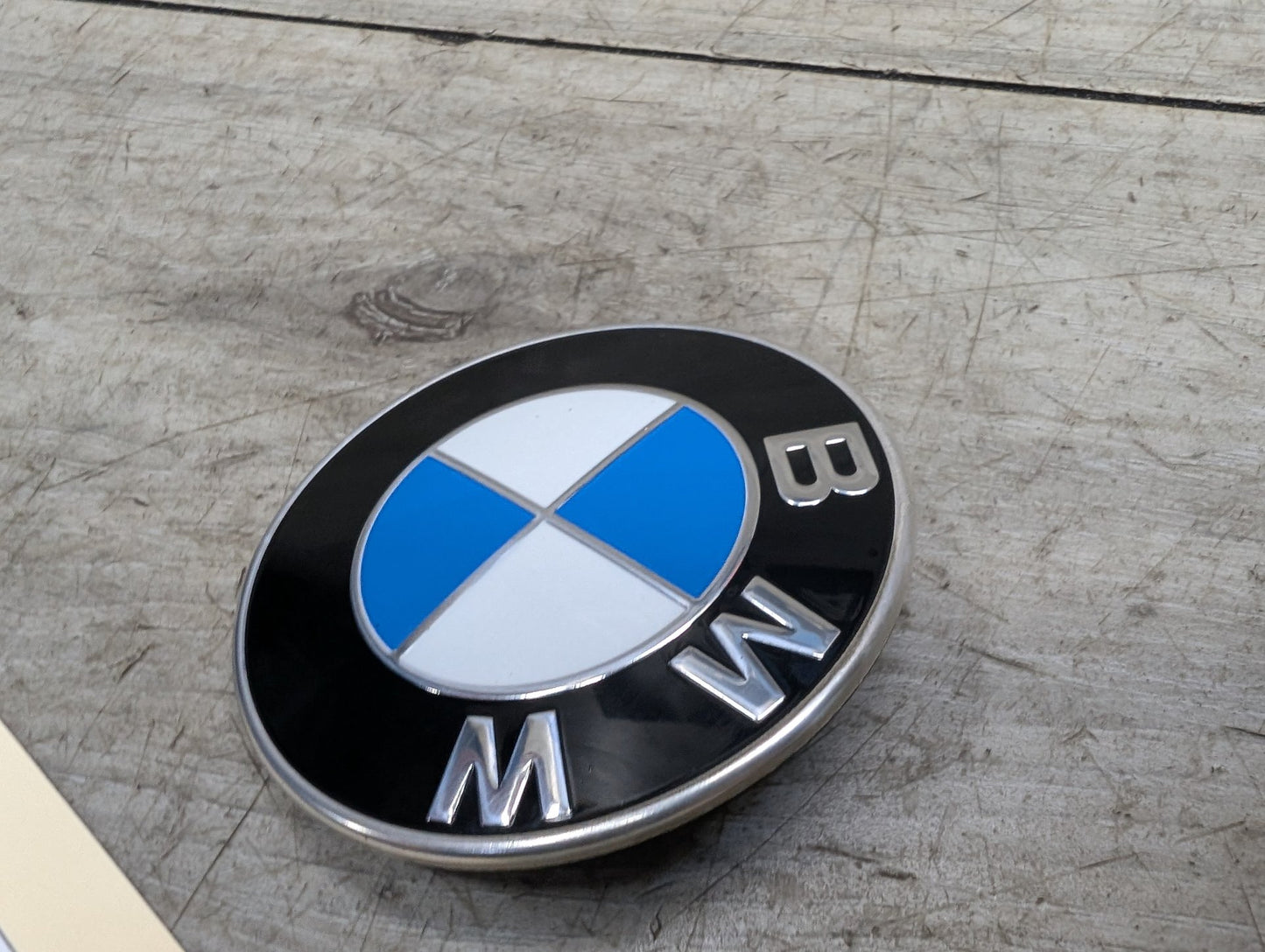 Genuine OEM BMW F39 F90 G20 G30 G80 M3 Bumper Hood Trunk Rear Round Emblem 74mm