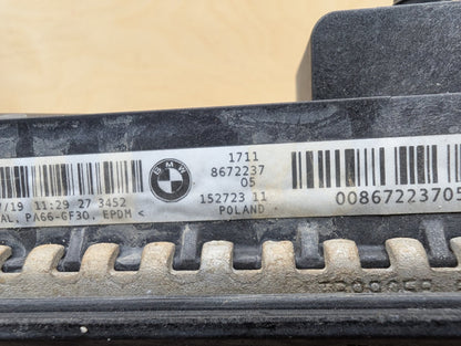 OEM BMW G20 G22 G23 G26 M340 M440 Secondary Auxiliary Coolant Remote Radiator