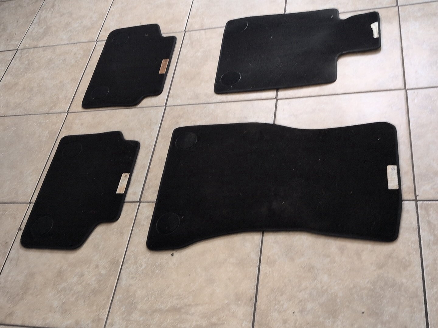 2016-2022 BMW 750i G12 Front Rear Left Right All Weather Mat Carpet Floor Mats SET 7427853 OEM