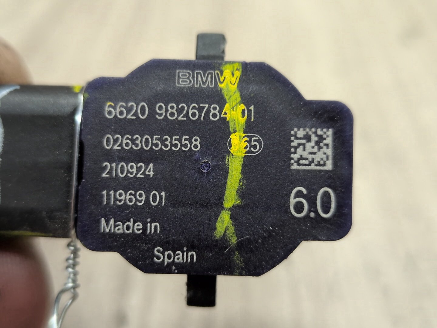 OEM BMW F44 G05 G20 G22 G23 G26 G42 G80 Parking Distance Sonic PDC Sensor Black