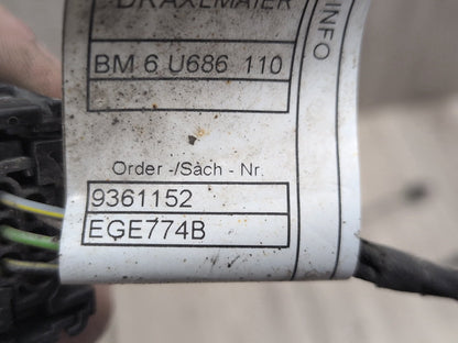 2015-2018 BMW X5 F85 Rear Bumper PDC Parking Sensor Wiring Wire Harness 9361152