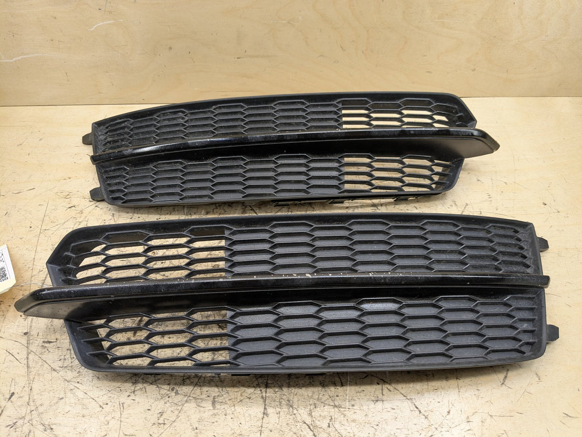 2012-2018 Audi A6 C7 Bumper Cover Grilles SET 4G0807682AF OEM