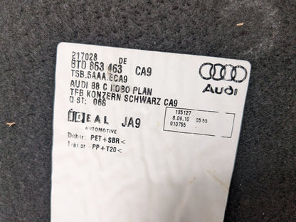 2010-2016 Audi S4 B8 Rear Trunk Cargo Floor Carpet Spare Tire Cover 8T0863463