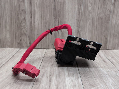OEM BMW G01 G02 X3 X4 Rear Battery Power Distribution Box w/ Red Cable Terminal