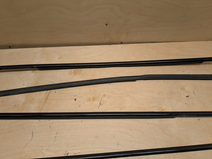 12-20 OEM BMW F30 F80 Front Rear Left Right Door Shadow Line Trim Moldings SET