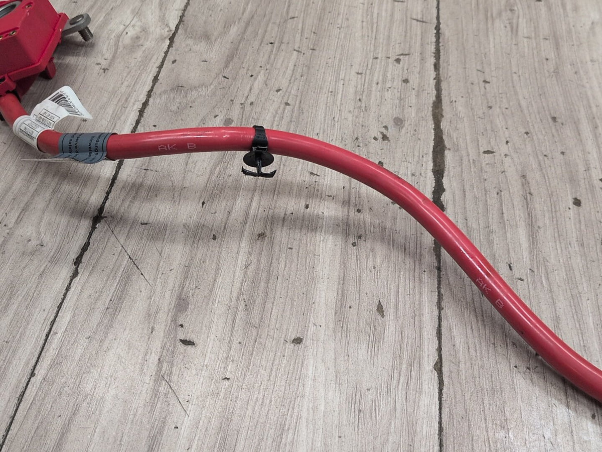 OEM BMW F02 F06 F10 F12 F13 M5 M6 Battery Plus Pole Terminal Positive Red Cable