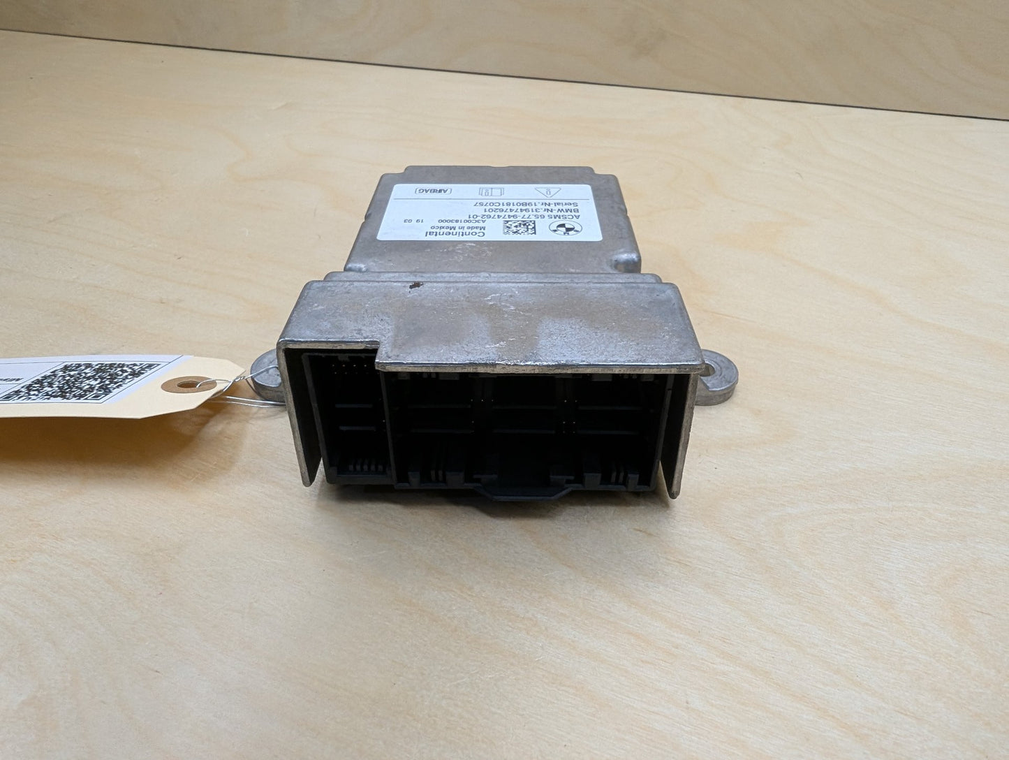 OEM BMW G01 G02 G12 G30 X3 X4 SRS Main Safety Restraint Airbag Control Module