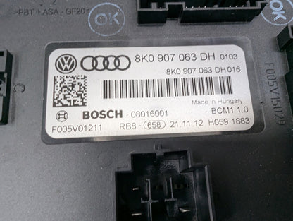 13-17 AUDI B8 S4 S5 Engine ECU DME Speedometer BCM Body Control Module KEY SET