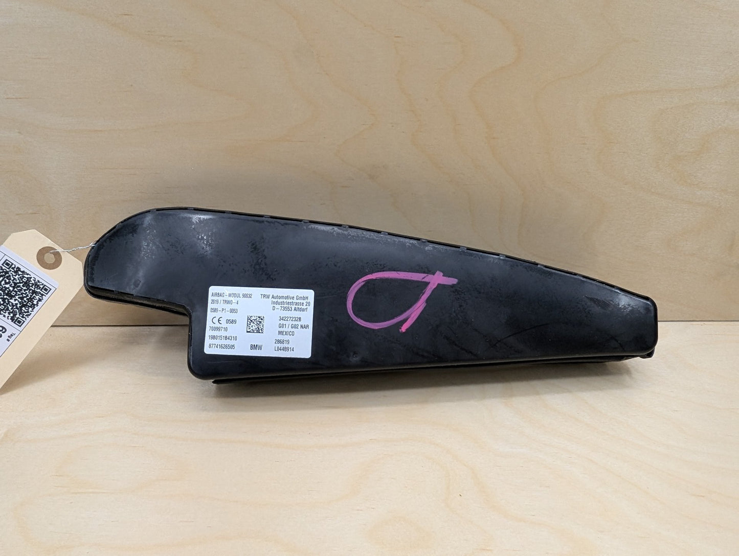 OEM BMW F97 F98 G01 G02 X3 X4 X3M X4M Front Left Driver Side Seat Air Bag Airbag