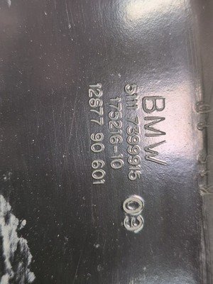 OEM BMW G01 G02 F97 F98 X3 X4 Front Left Driver Radiator Reinforcement Bracket