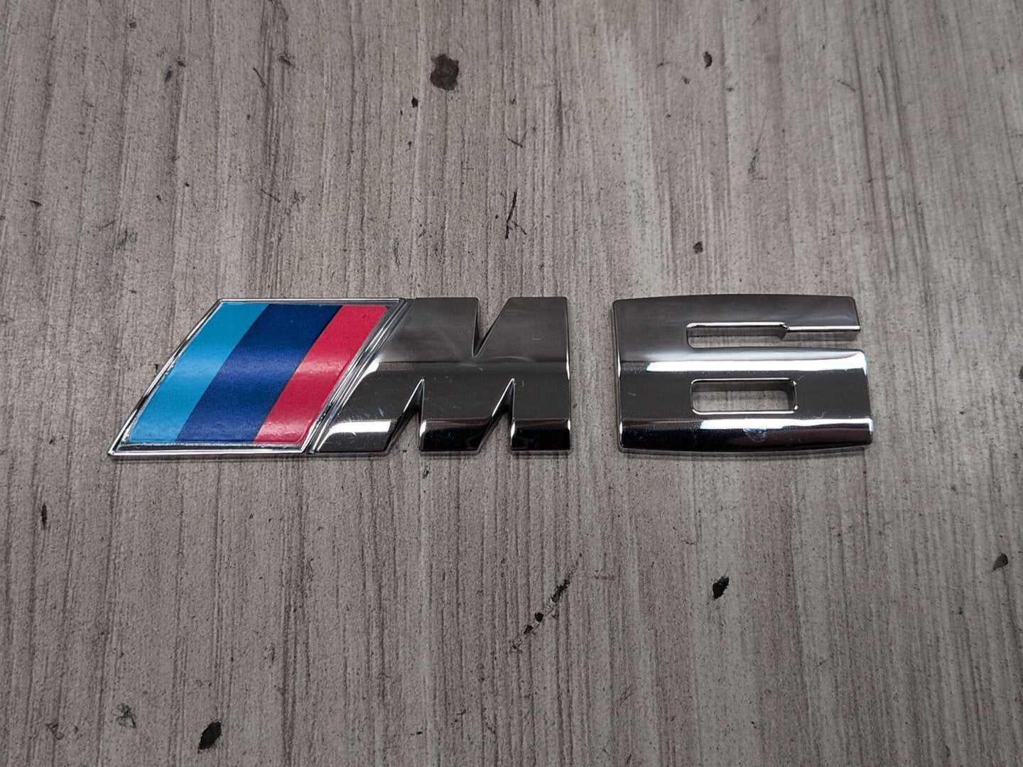 2012-2018 BMW M6 F06 Liftgate Trunk Lid Badge/ Letters 8060405
