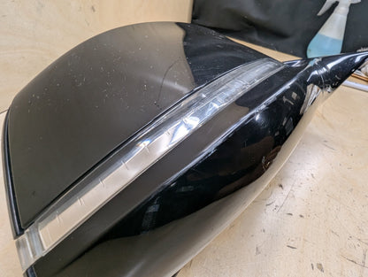 OEM BMW F30 328 330 335 340 Left Driver Side Mirror Heated Auto Dip SHADOW GLOSS